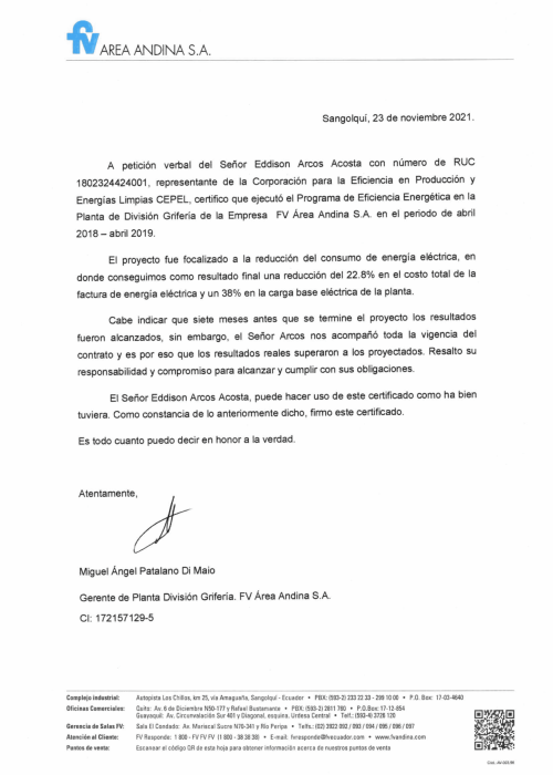 Certificado FV Andina-01